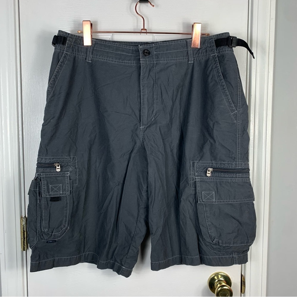 Kuhl Mens Size XL Cargo Shorts Gray Hiking